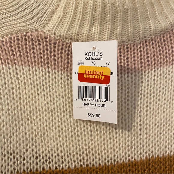 American Rag Striped oversized sweater XXL - Picture 11 of 16